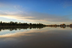 Murray River at Renmark on sunrise