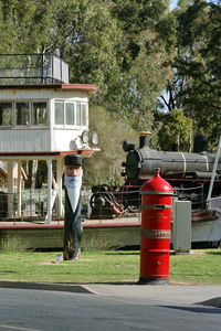 PS Gem at the Pioneer Settlement, Swan Hill, Victoria