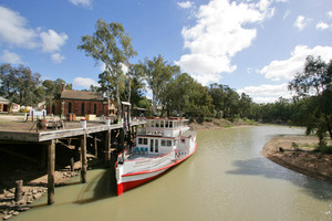 PS Pyap at the Pioneer Settlement, Swan Hill, Victoria