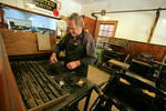 Printers and newspaper, Pioneer Settlement, Swan Hill, Victoria