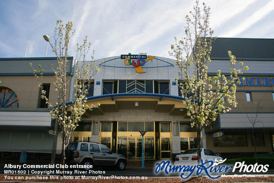 Albury Commercial Club entrance