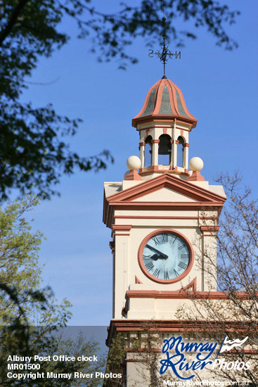 Albury Post Office clock