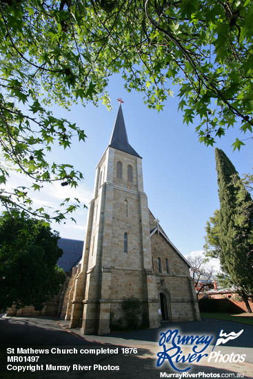 St Mathews Church completed 1876, Albury