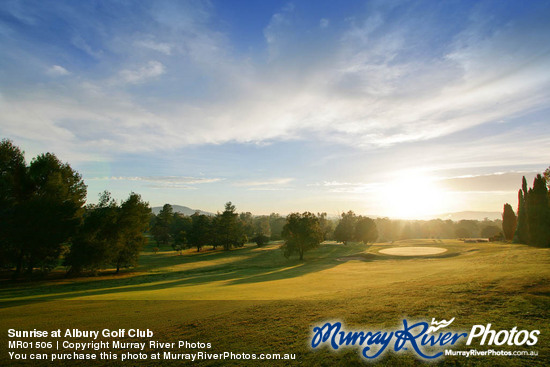 Sunrise at Albury Golf Club