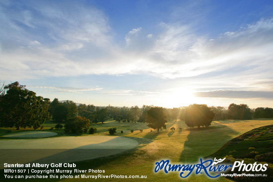 Sunrise at Albury Golf Club