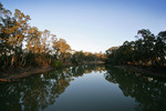 Sunset on the Murray River at Barham