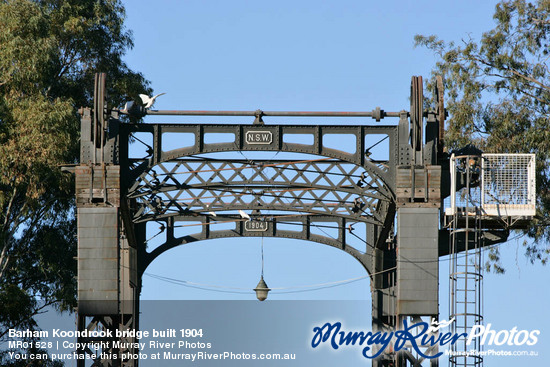 Barham Koondrook bridge built 1904