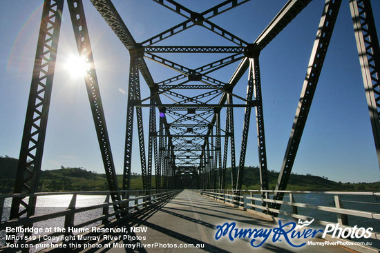 Bellbridge at the Hume Reservoir, NSW