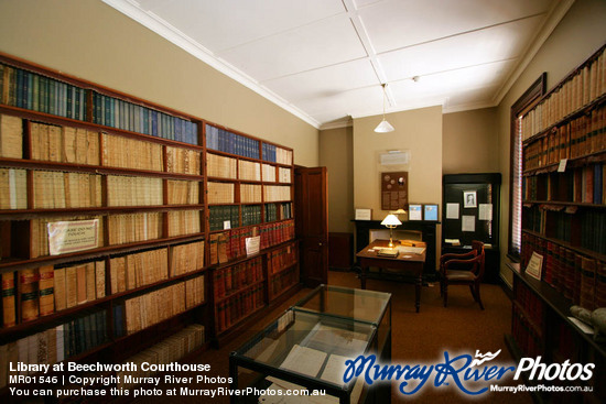 Library at Beechworth Courthouse