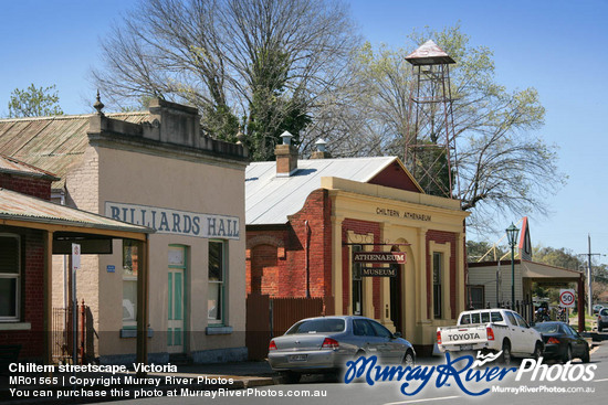 Chiltern streetscape, Victoria