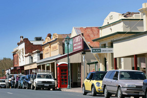 Chiltern streetscape, Victoria : www.MurrayRiverPhotos.com.au