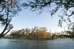 Cohuna near Gunbower Island on sunset