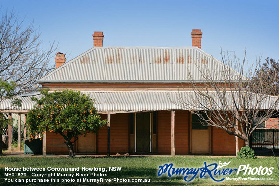 House between Corowa and Howlong, NSW