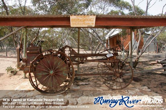 1916 Tractor at Karoonda Pioneer Park