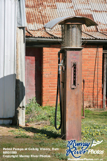 Petrol Pumps at Gehrig Winery, Rutherglen