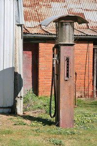 Petrol Pumps at Gehrig Winery, Rutherglen