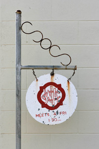 Karoonda CWA sign, South Australia