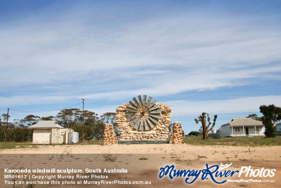 Karoonda windmill sculpture, South Australia