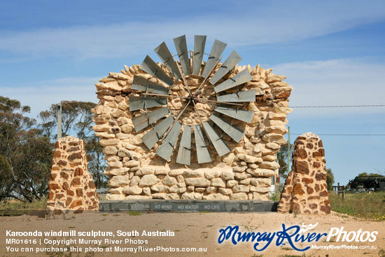 Karoonda windmill sculpture, South Australia