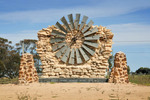 Karoonda windmill sculpture, South Australia