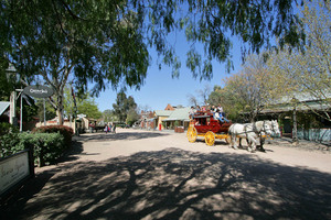 Carrige ride on Murray Esplanade, Port of Echuca