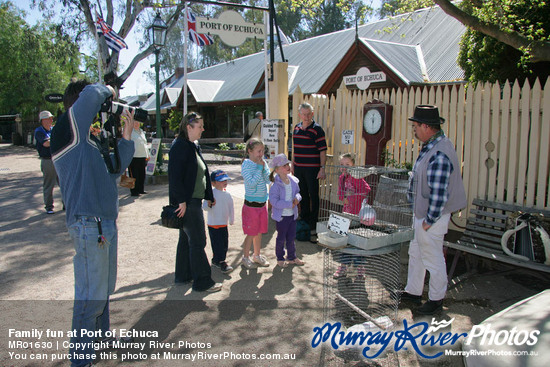 Family fun at Port of Echuca