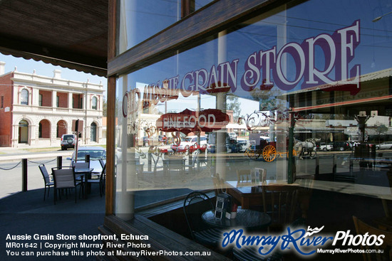 Aussie Grain Store shopfront, Echuca