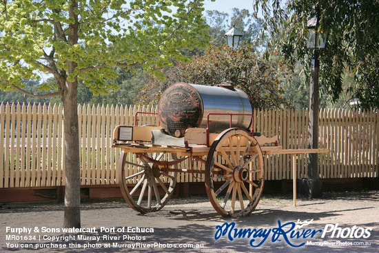 Furphy & Sons watercart, Port of Echuca