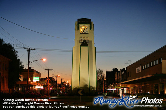 Kerang Clock tower, Victoria