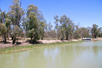 Houseboat on Lock Island, Mildura, Victoria