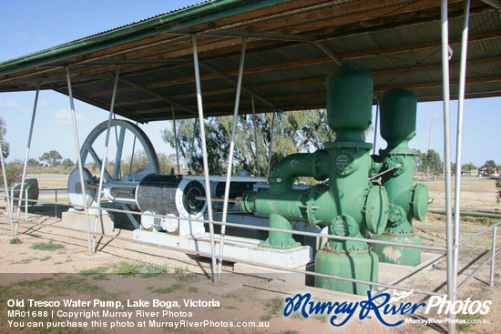 Old Tresco Water Pump, Lake Boga, Victoria