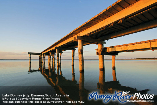 Lake Bonney jetty, Barmera, South Australia