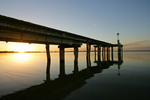 Lake Bonney jetty, Barmera, South Australia