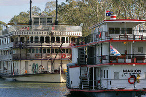 Murray Princess and PS Marion, Mannum