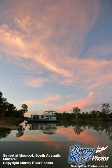 Sunset at Moorook, South Australia