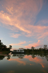 Sunset at Moorook, South Australia