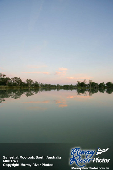 Sunset at Moorook, South Australia