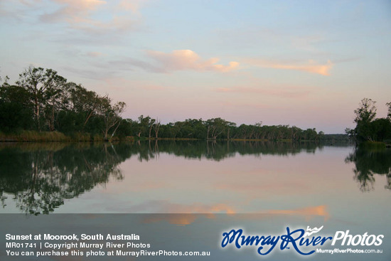 Sunset at Moorook, South Australia