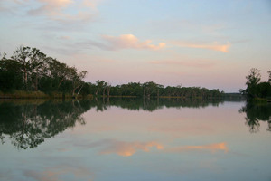 Sunset at Moorook, South Australia