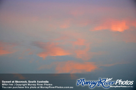 Sunset at Moorook, South Australia