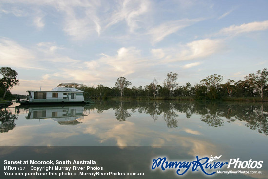 Sunset at Moorook, South Australia