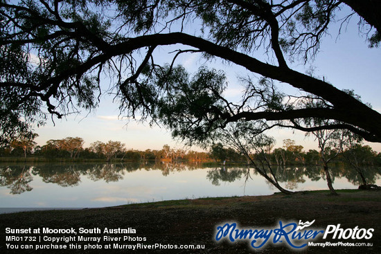 Sunset at Moorook, South Australia