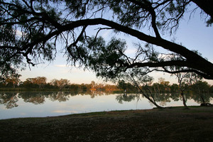 Sunset at Moorook, South Australia