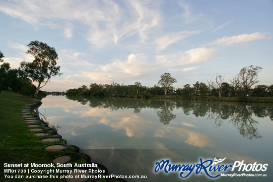 Sunset at Moorook, South Australia