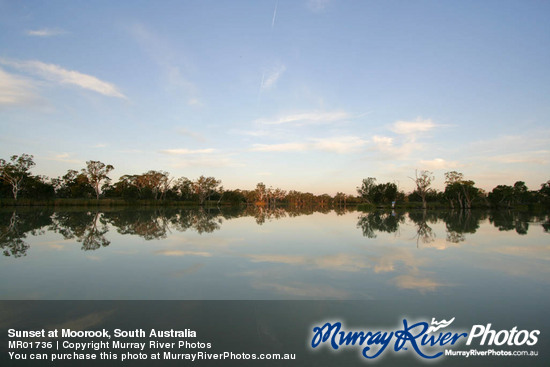 Sunset at Moorook, South Australia