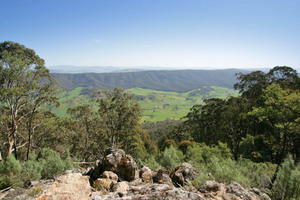 View from Mt Granya, Victoria