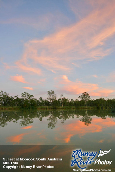 Sunset at Moorook, South Australia