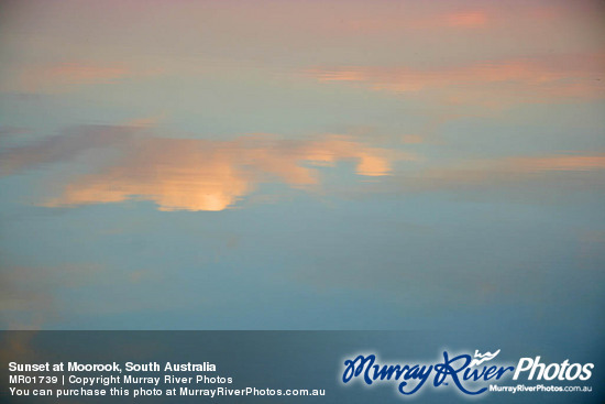 Sunset at Moorook, South Australia