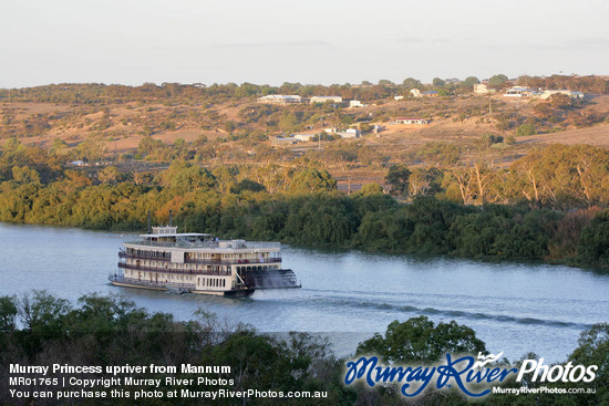 Murray Princess upriver from Mannum