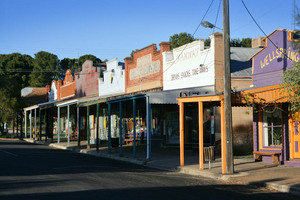 Murrayville shopfronts, Victoria